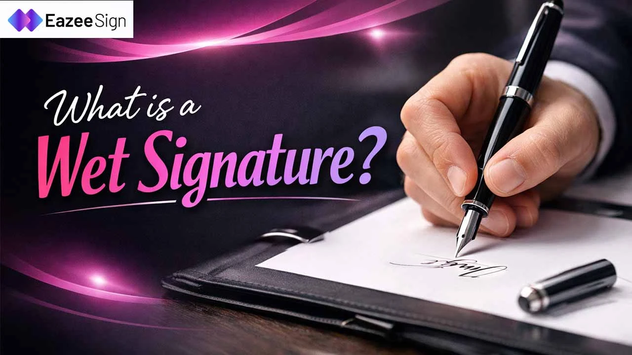 Wet Signature