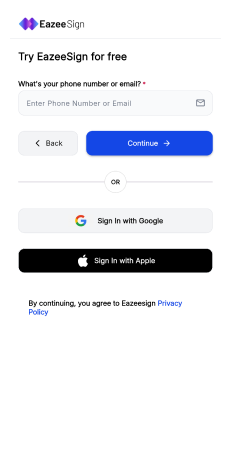 Signup