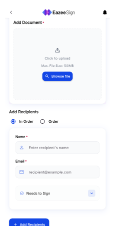 Upload Document