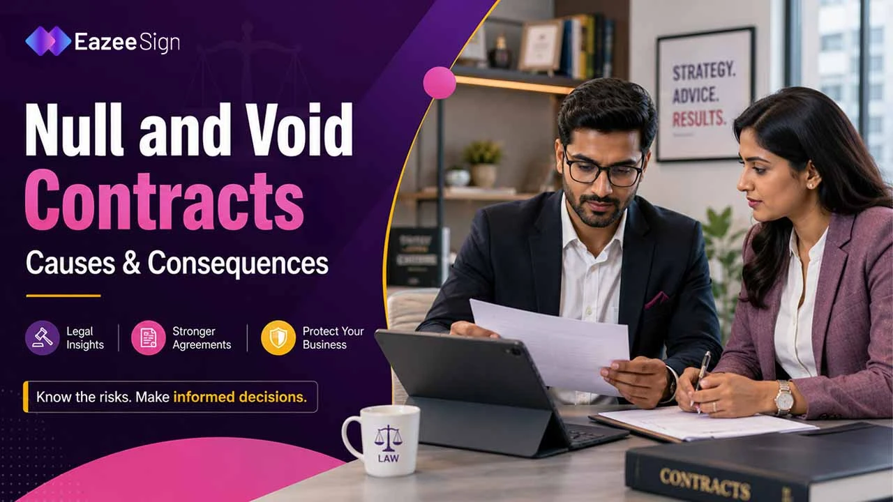 Null and Void Contracts