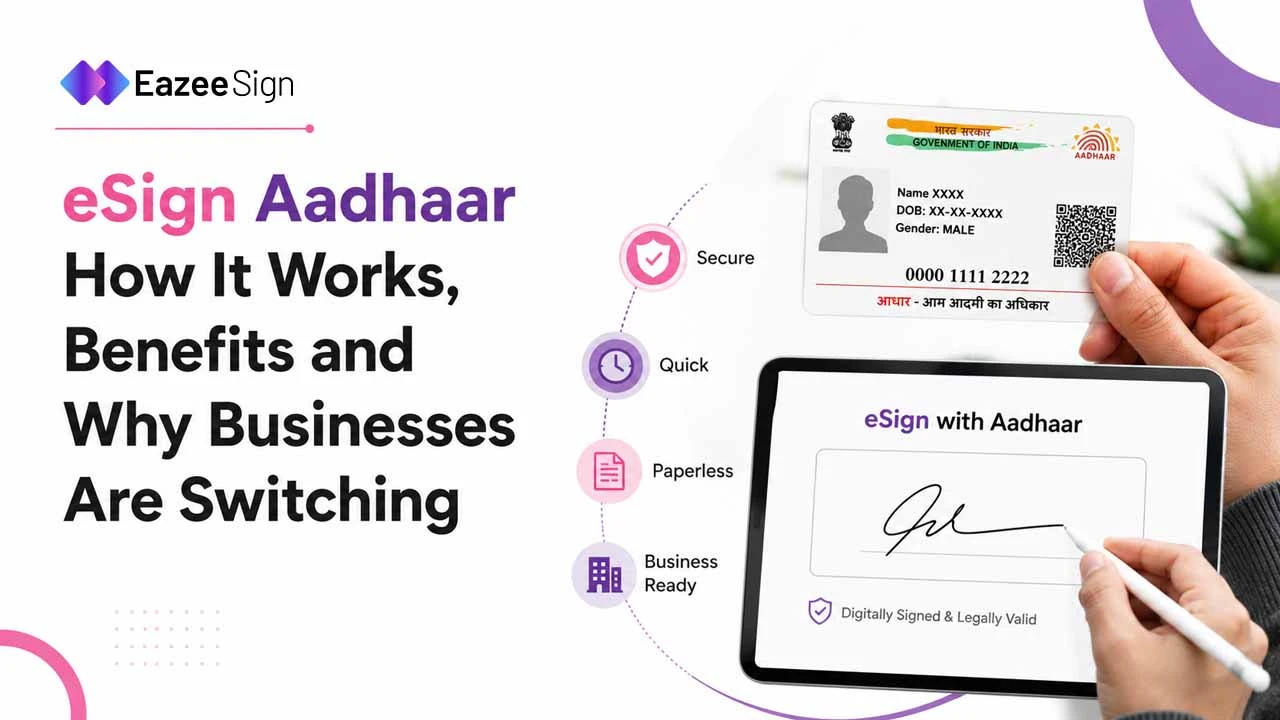 eSign Aadhaar