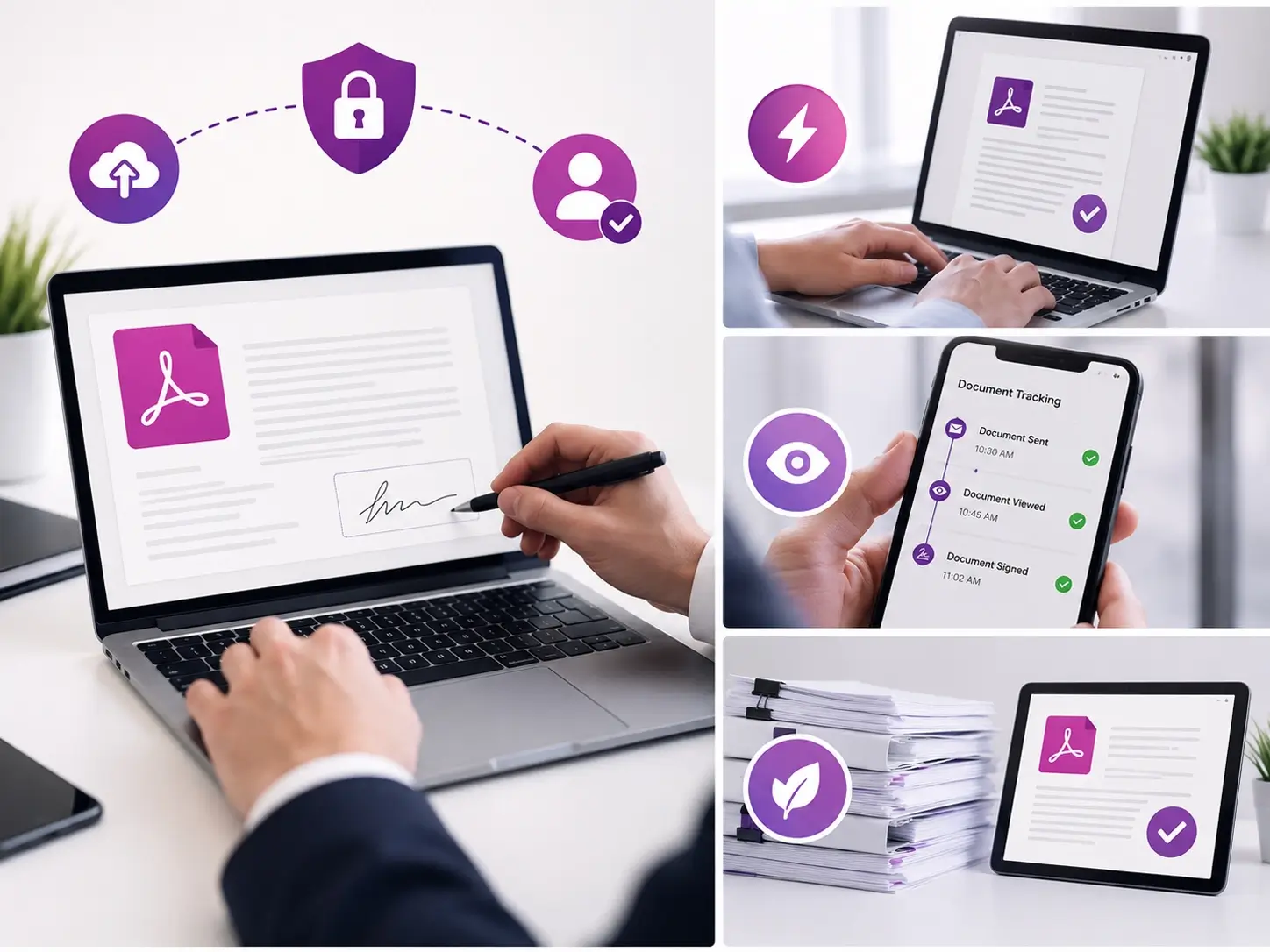 Faster Approvals, Real-Time Tracking, Paperless Workflow